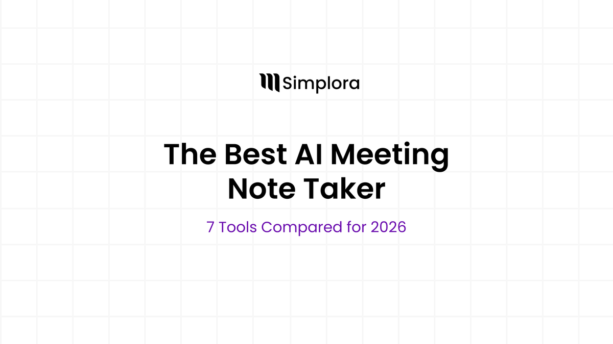 Best AI Meeting Note Taker: 7 Tools Compared for 2026