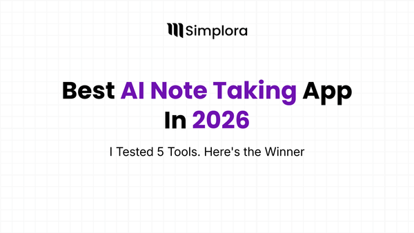 Professional comparing AI note taking apps on laptop with meeting summaries and real-time insights displayed